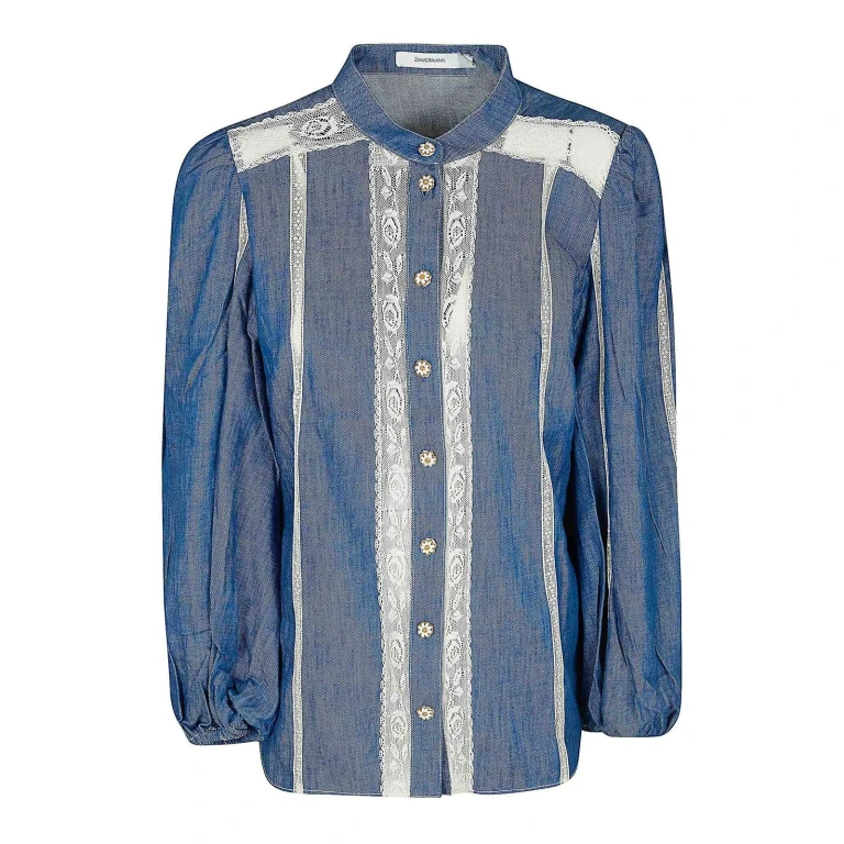 Zimmermann Chemise - Bleu