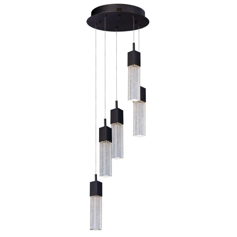 ET2 Fizz III 13.75" 5-Light Pendant in Bronze