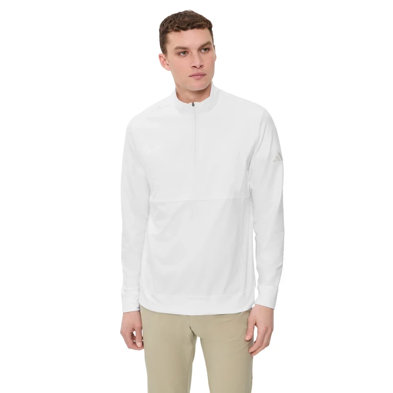 Adidas Golf Ultimate365 Tour Quarter Zip Pullover White XL