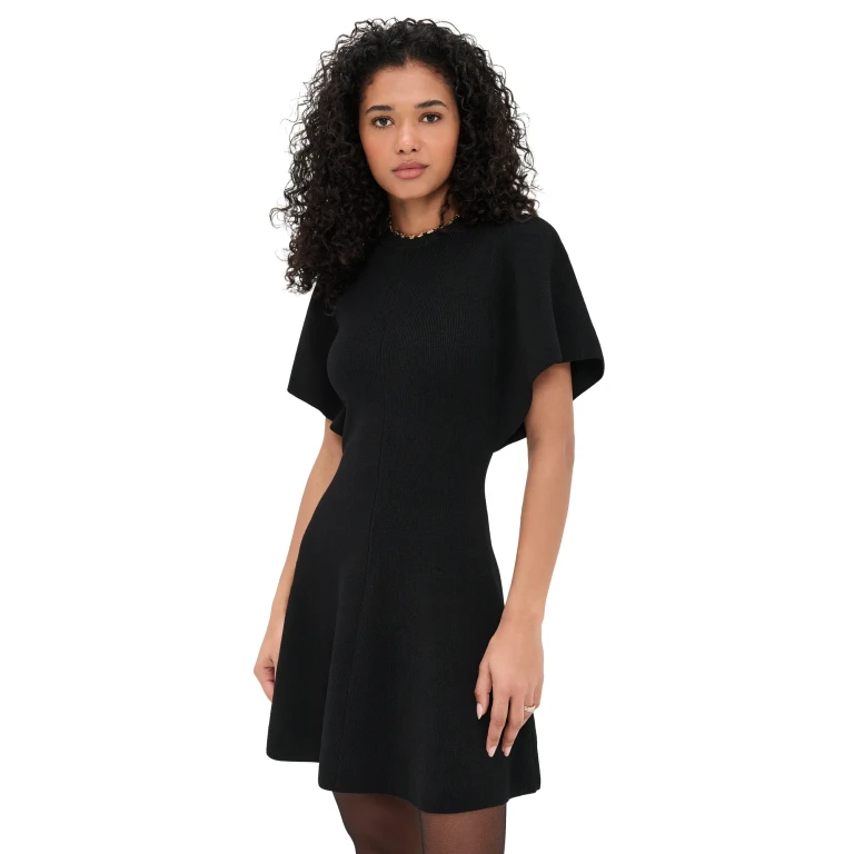 Shoshanna Aura Dress Jet XL
