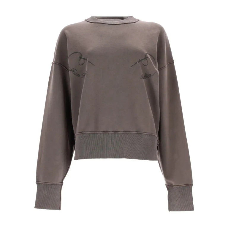 Sweatshirt Woman color Grey (TO406J03404)