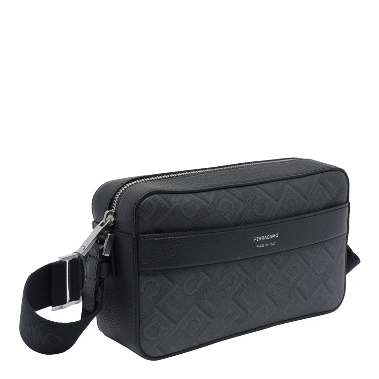 Ferragamo Bags Black Coated Fabric - Men