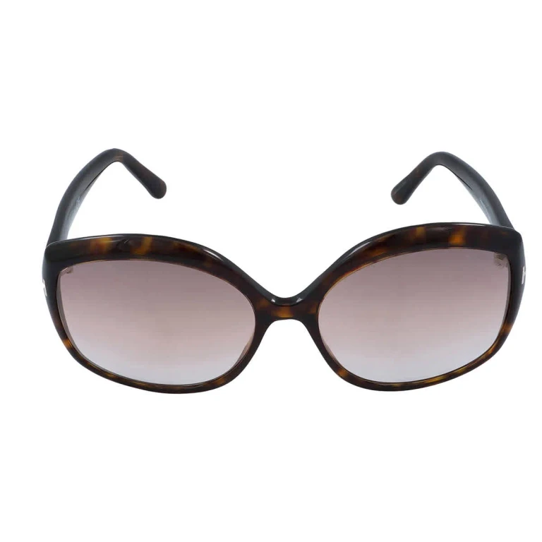 Tom Ford Chiara Brown Gradient Butterfly Ladies Sunglasses FT0919 52F 60