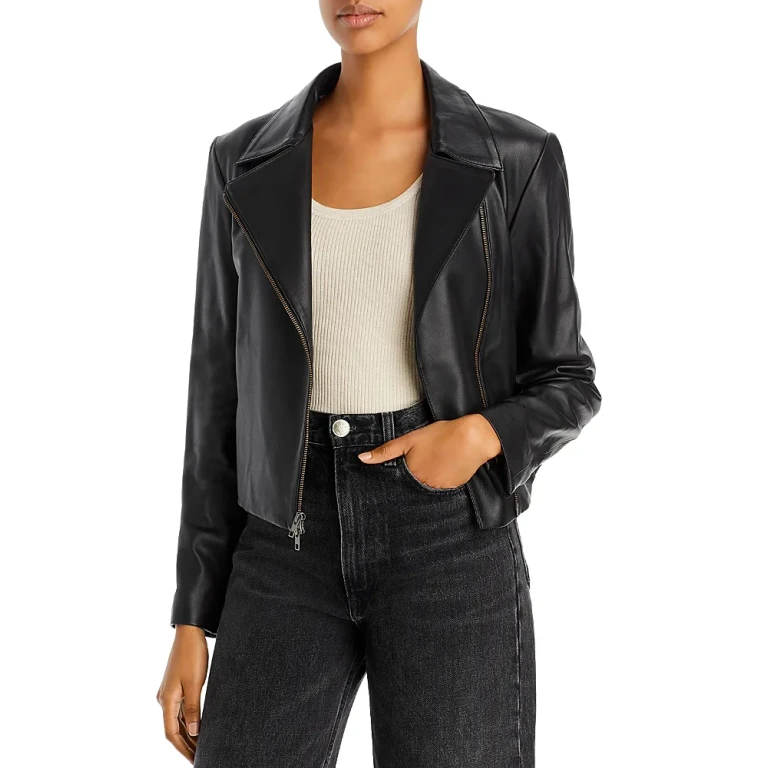 Vince Classic Leather Jacket