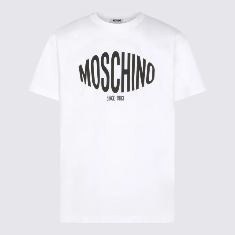 Moschino White Cotton T-shirt