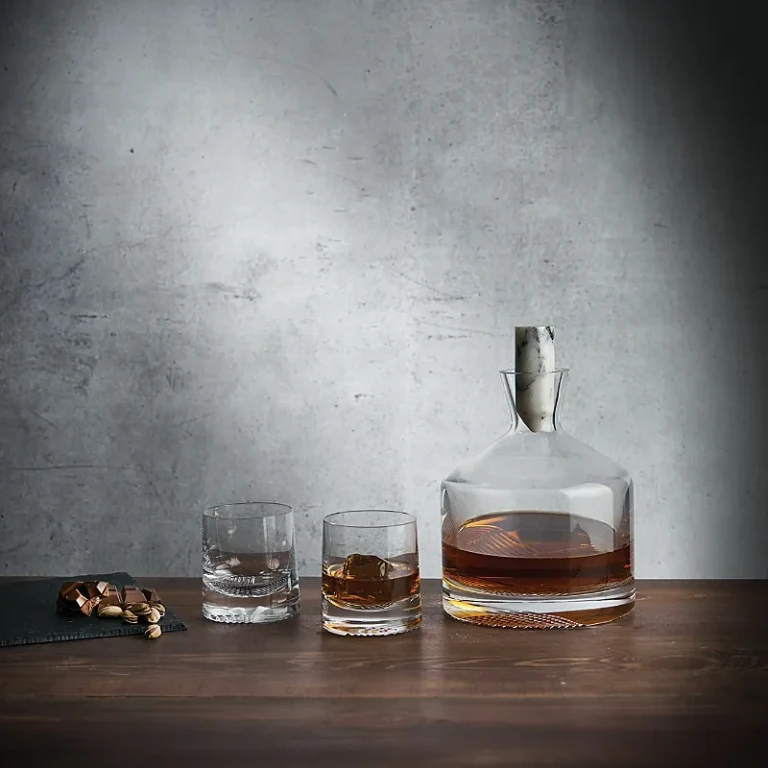 Nude Glass Alba Decanter & Glass Set