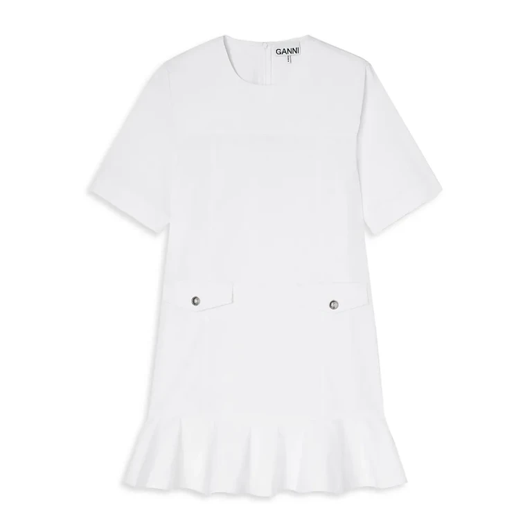 Ganni Short Sleeve Minidress