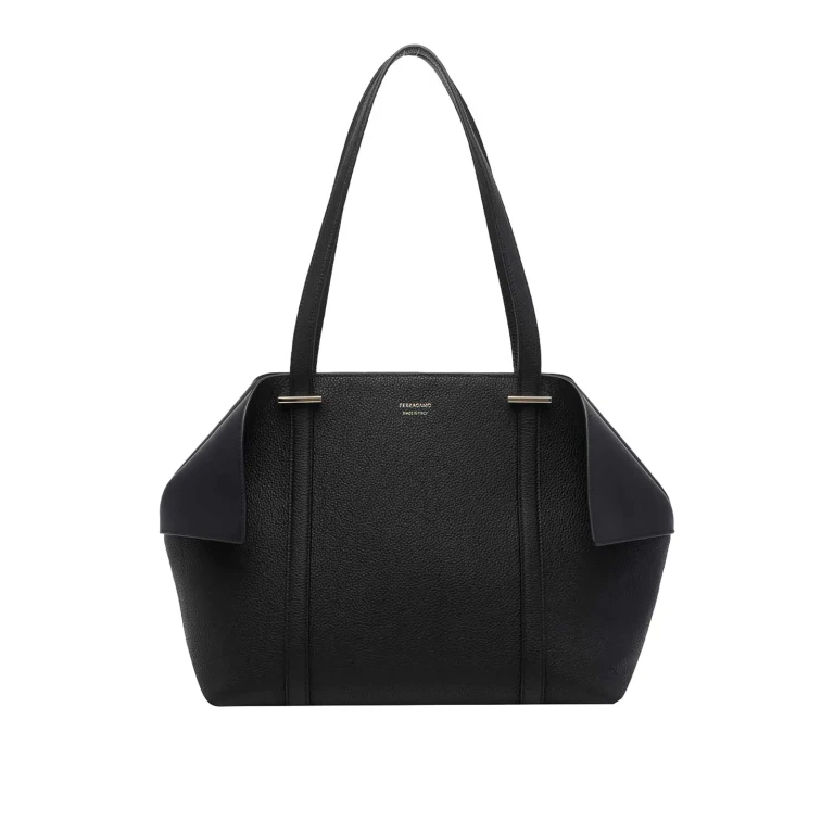 Ferragamo Sac Porté Épaule - Noir