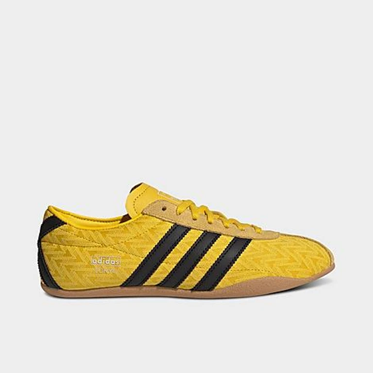 adidas Women's Originals Tokyo Casual Shoes in Eqt Yellow/Core Black/Off White Size: 5.0