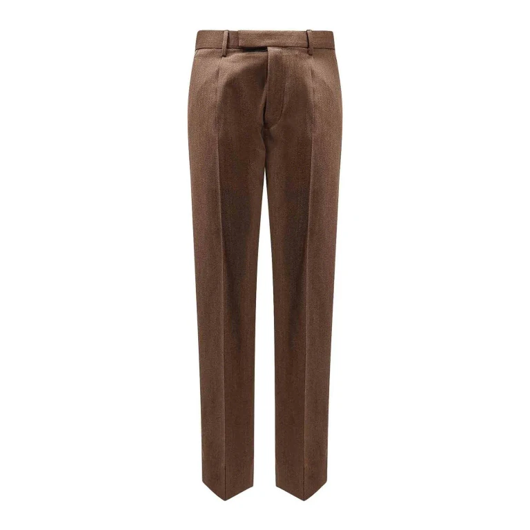 Zegna Pantalons Décontractés - Marron