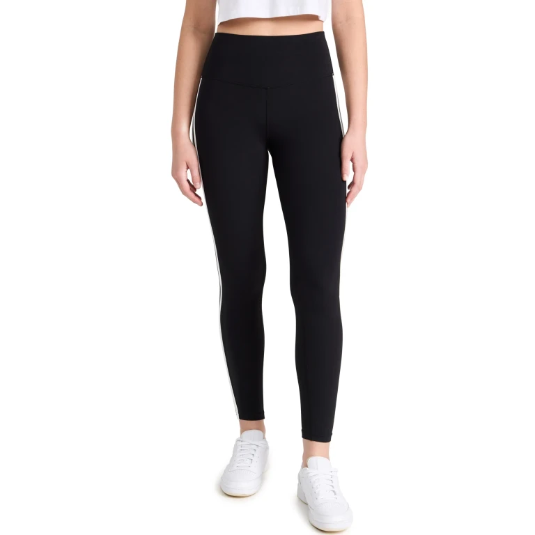 Splits59 Ella High Waist Airweight 7/8 Leggings Black/White L