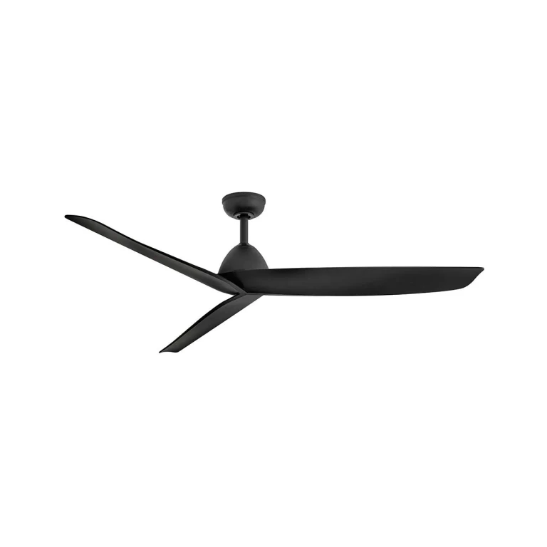 Matte Black 60"Ceiling Fan from the Liv Collection