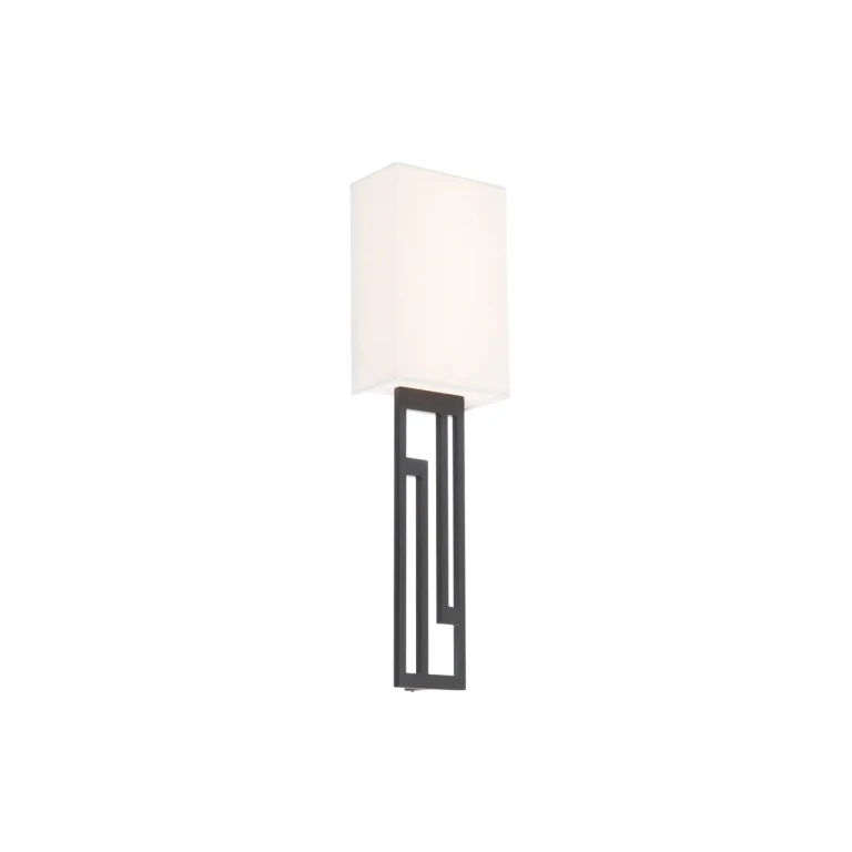 Black LED Wall Sconce from the Vander Collection