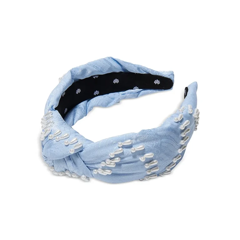 Lele Sadoughi Knotted Venus Embellished Headband