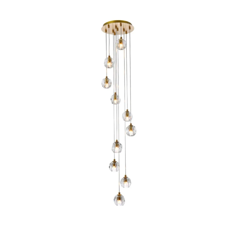 Gold LED Pendant from the Eren Collection
