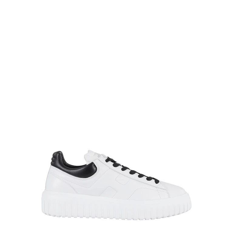 Hogan H-Stripes Allacciato H White Pelle Calzature - Men