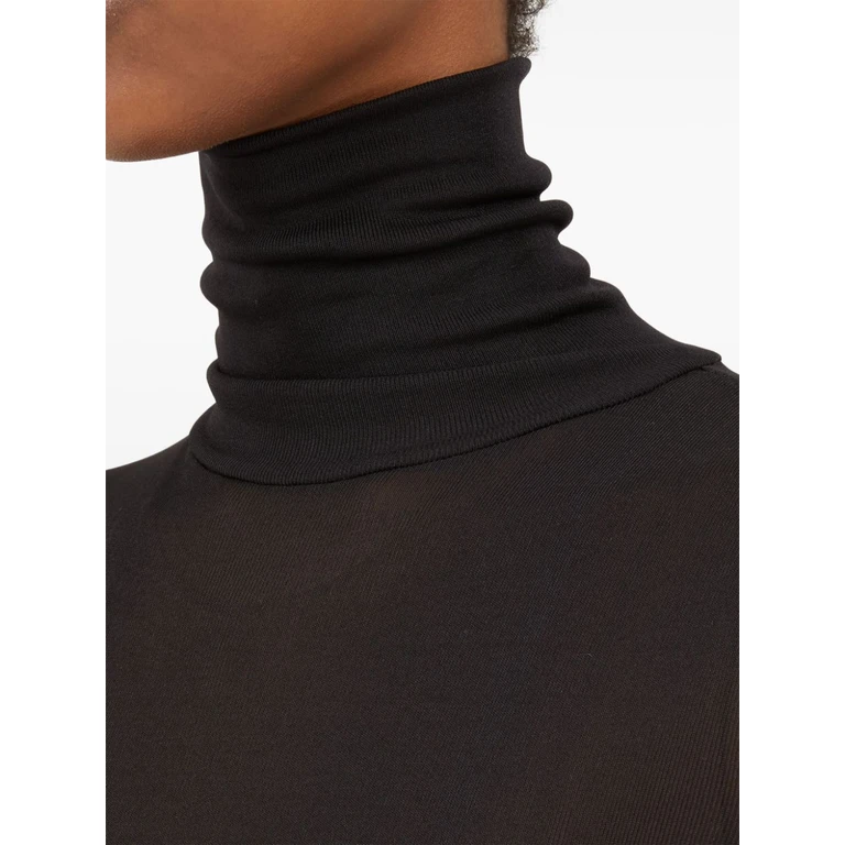 Maison Margiela Top Black Viscose - Women