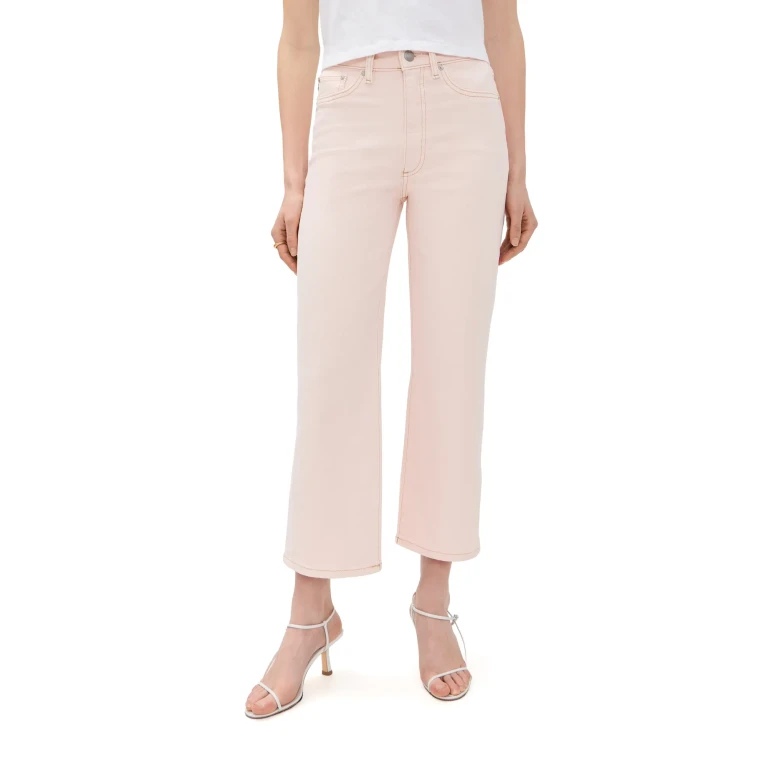 DL1961 Karmine Petite Refined Wide Leg Jeans Ballet (Original '61) 33