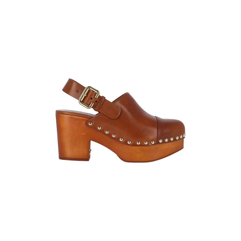 Chloè Sandals Brown Upper: Calf Leather - Women