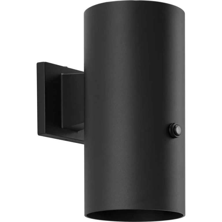 Matte Black LED Cylinder from the 6In Cyl Rnds Collection