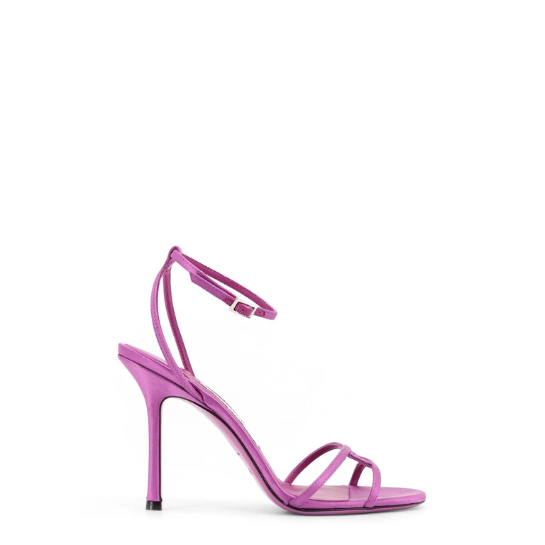 Jimmy Choo Sandals Violetorchid Seta/pelle - Women