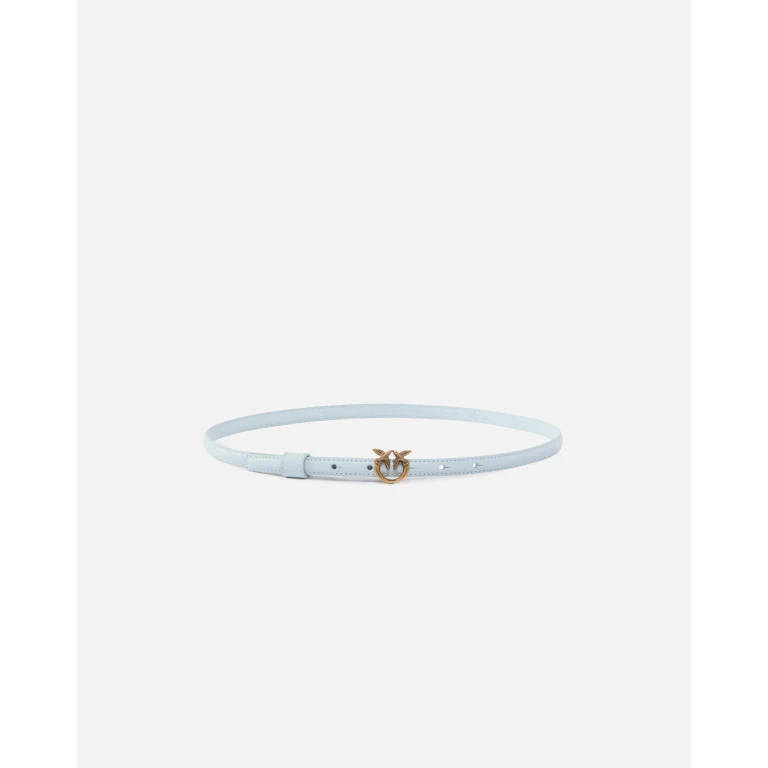 Pinko - Fine ceinture avec boucle Love Birds 1 cm - XS