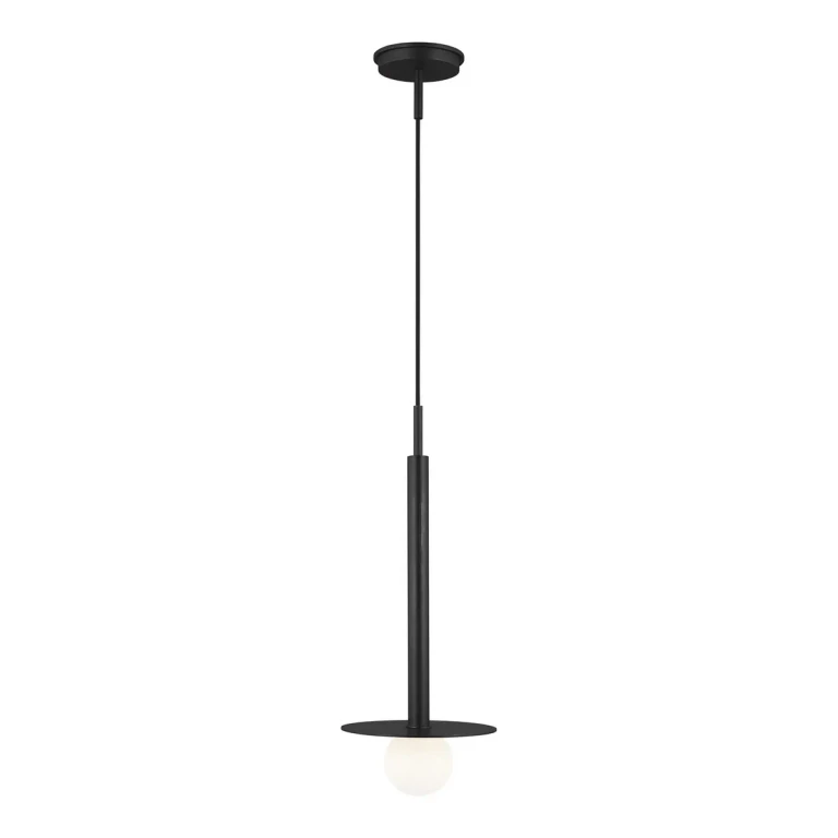Visual Comfort Studio Nodes Pendant Light in Midnight Black by Kelly Wearstler
