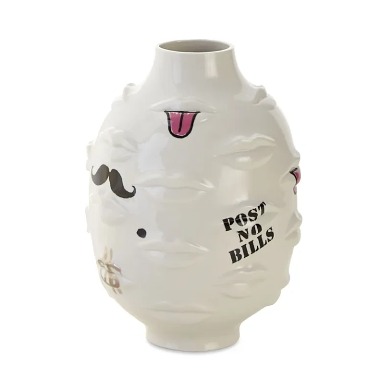 Jonathan Adler Gala Round Vase - Graffiti