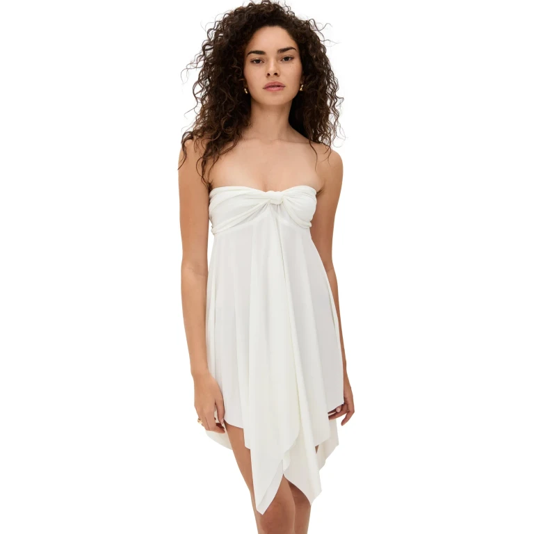 Norma Kamali Convertible Dress Cream XS