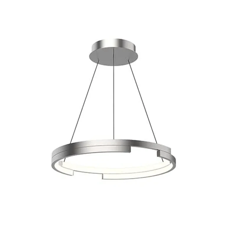Kuzco Anello Minor Pendant Light in Brushed Nickel