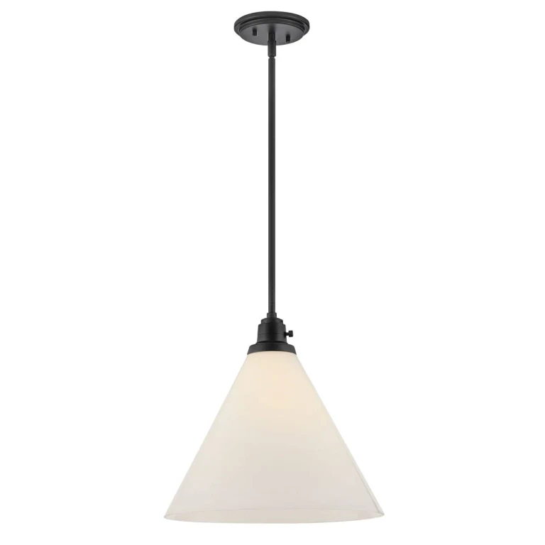 Black LED Pendant from the Arti Collection