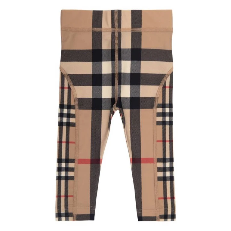 Burberry Girls Vintage Check Pattern Leggings