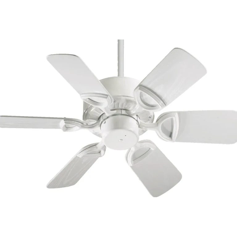 Quorum Estate Patio 30" Outdoor Ceiling Fan in White