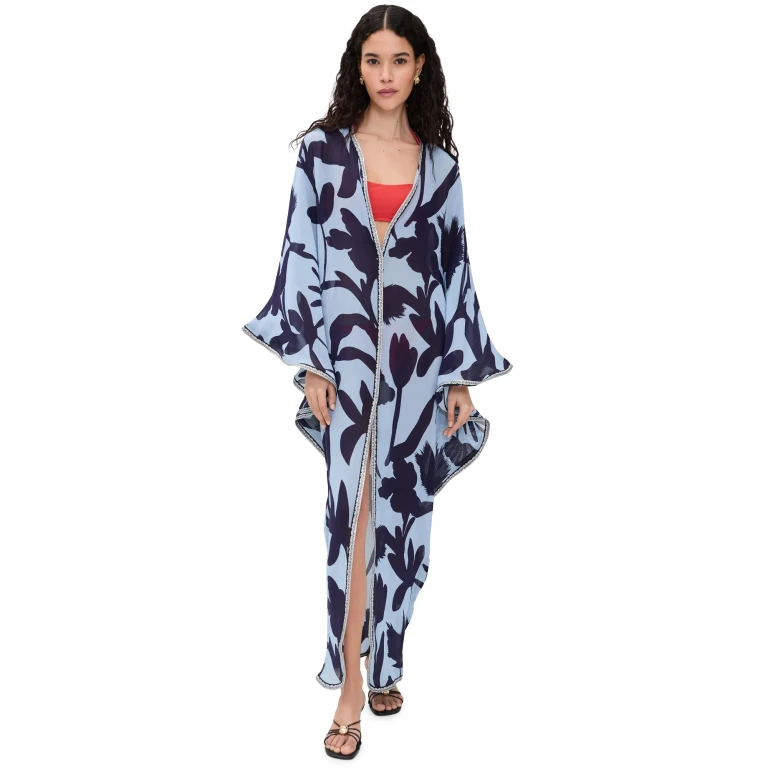 Eywasouls Malibu Jaya Dress Powder Garden XS