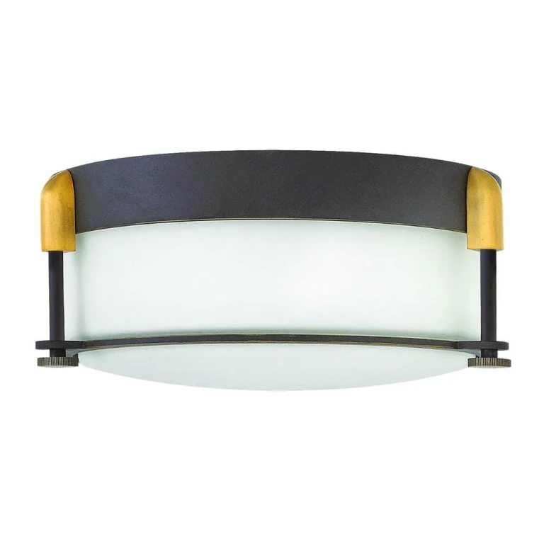 Oil Rubbed Bronze LED Flush Mount from the Colbin Collection