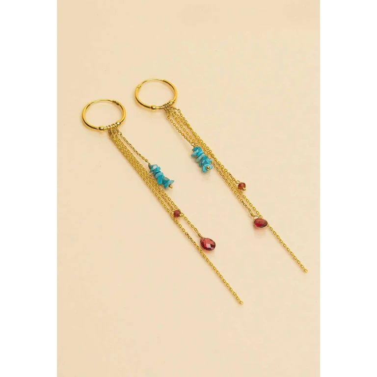 Earring 2bopt Turquoise