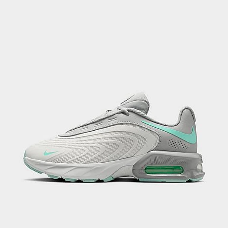 Nike Women's Air Max Fire Casual Shoes in Summit White/Mint Foam/Light Smoke Grey Size: 5.0