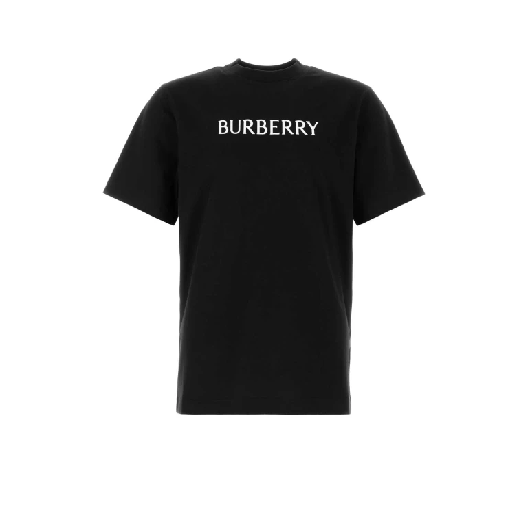 Burberry Black Cotton T-shirt
