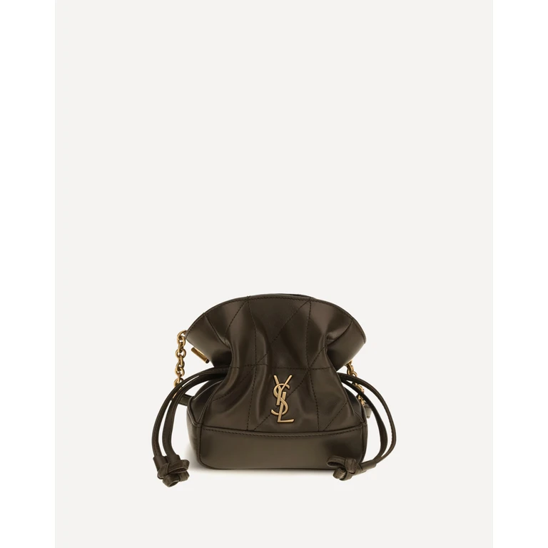 SAINT LAURENT Jamie mini leather Clutch Bag Female UNI
