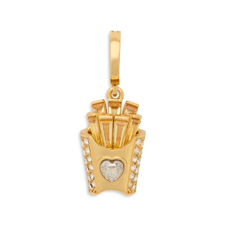 kate spade new york One in a Million Fries Charm