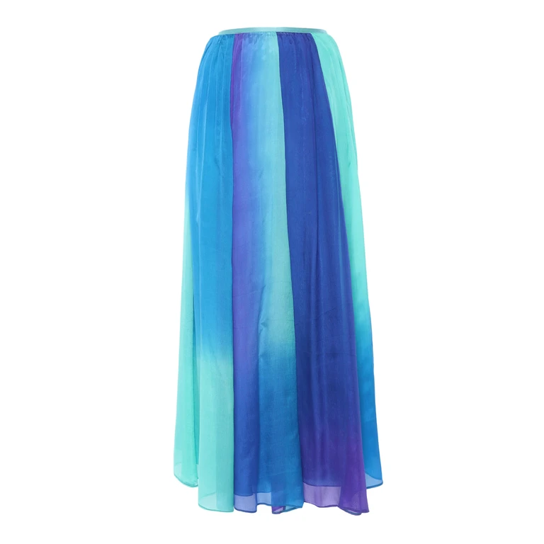 Forte Forte SHaded silk skirt Multicolor - Women