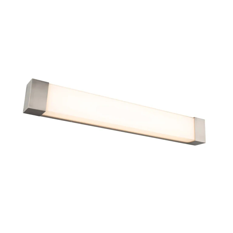 WAC Darcy 3000K Bathroom Vanity Light in Brushed Nickel - WS-38036-BN