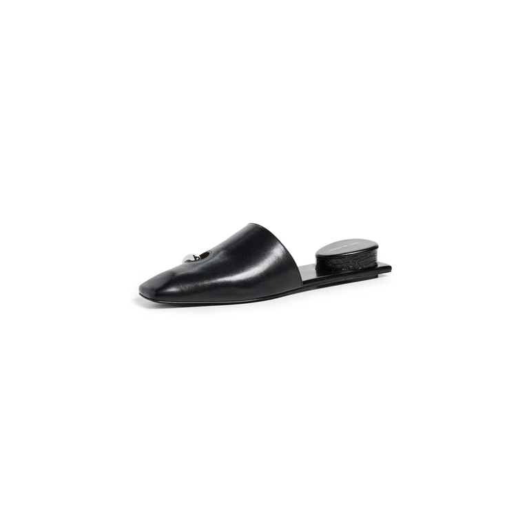 Tory Burch Women's Pierced Leather Mules