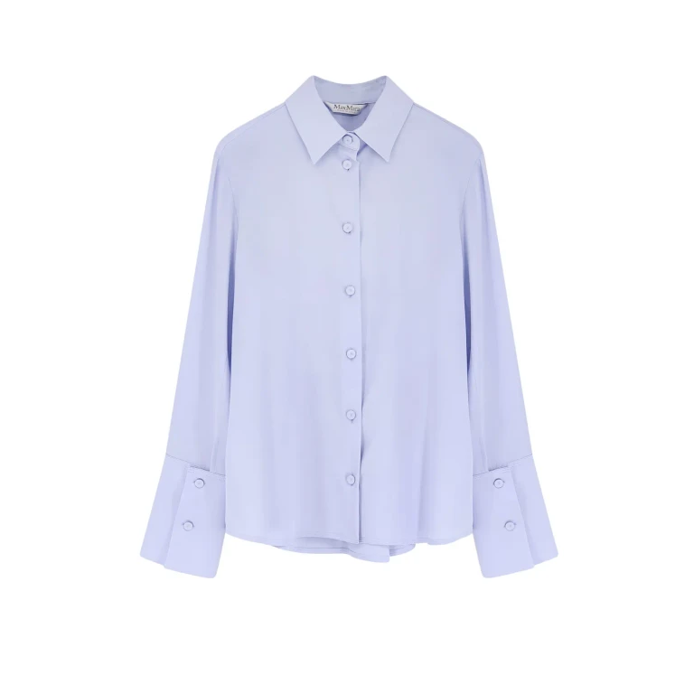 Max Mara Mxpvoliera Stretch Silk Shirt