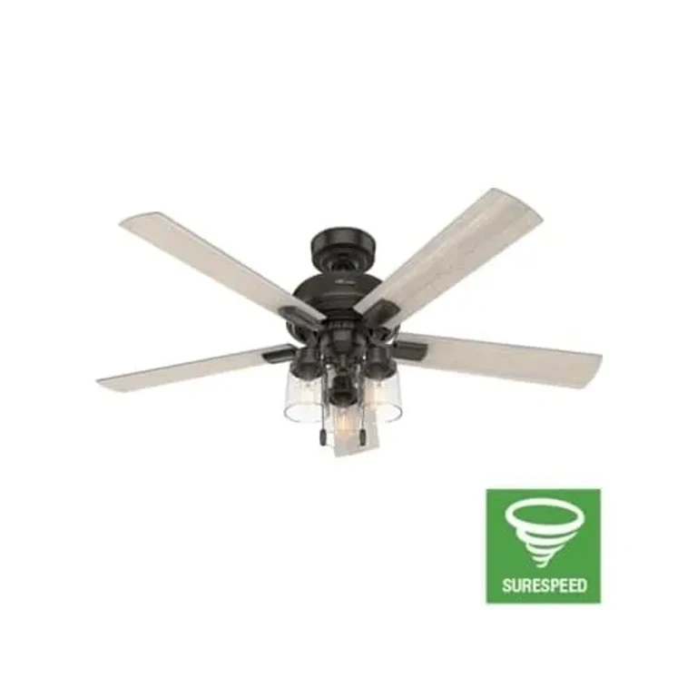 Hunter 3-Light 52" Indoor Ceiling Fan in Noble Bronze