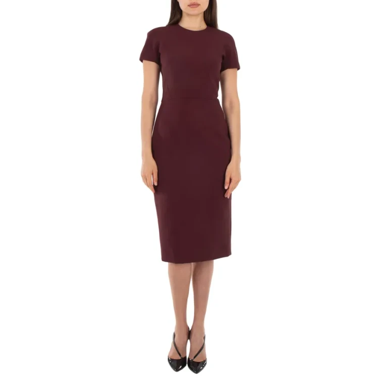 Victoria Beckham Fitted T-shirt Dress