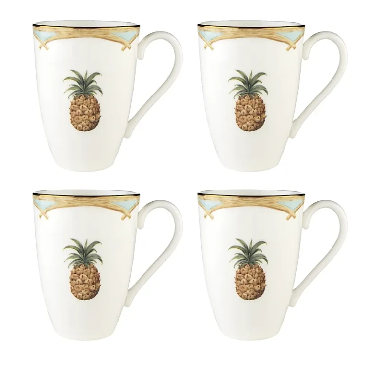 Lenox Colonial Bamboo Mug, Set of 4