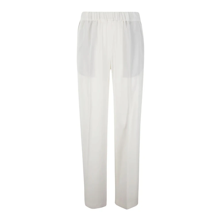 Alberto Biani Pantalons Décontractés - Blanc