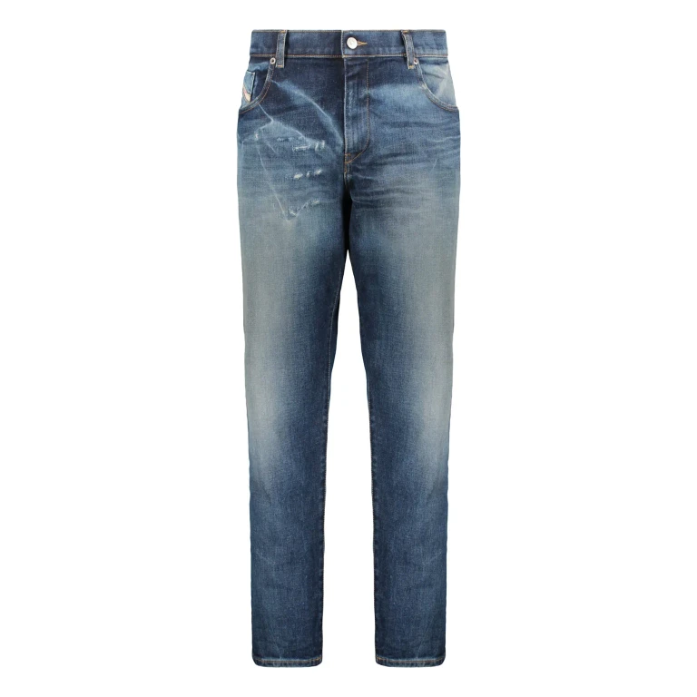 Diesel Blue Vintage Jeans With A Comfortable Classic Fit