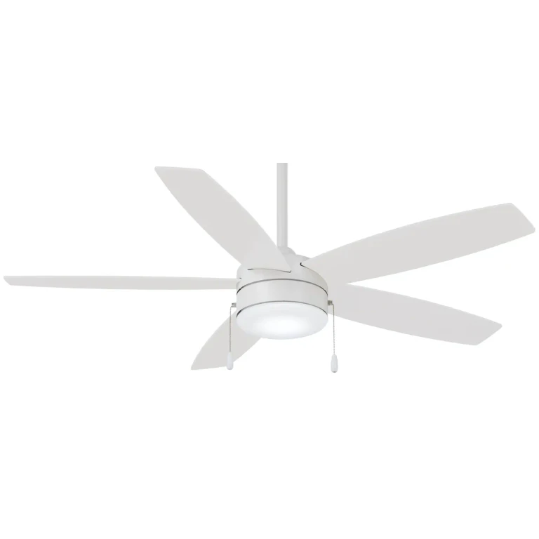 Minka-Aire Airetor 52" Indoor Ceiling Fan in Flat White - F673L-WHF